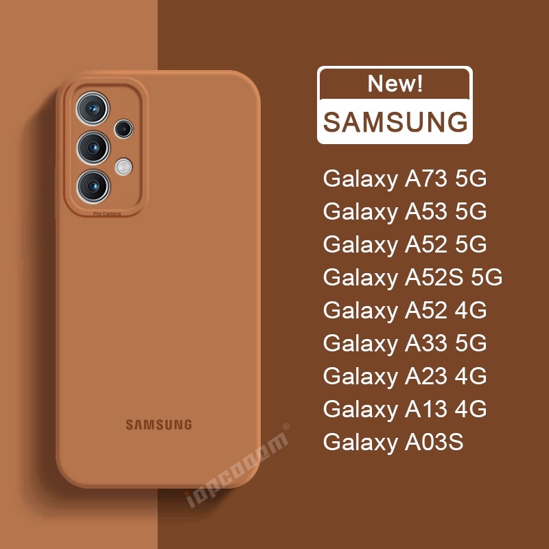 Ốp Điện Thoại Silicone Dẻo Nâng Cấp Bảo Vệ Camera Cho Samsung Galaxy A73 A53 A33 A23 A03 A03S A13 Lite LTE 2022 4G 5G