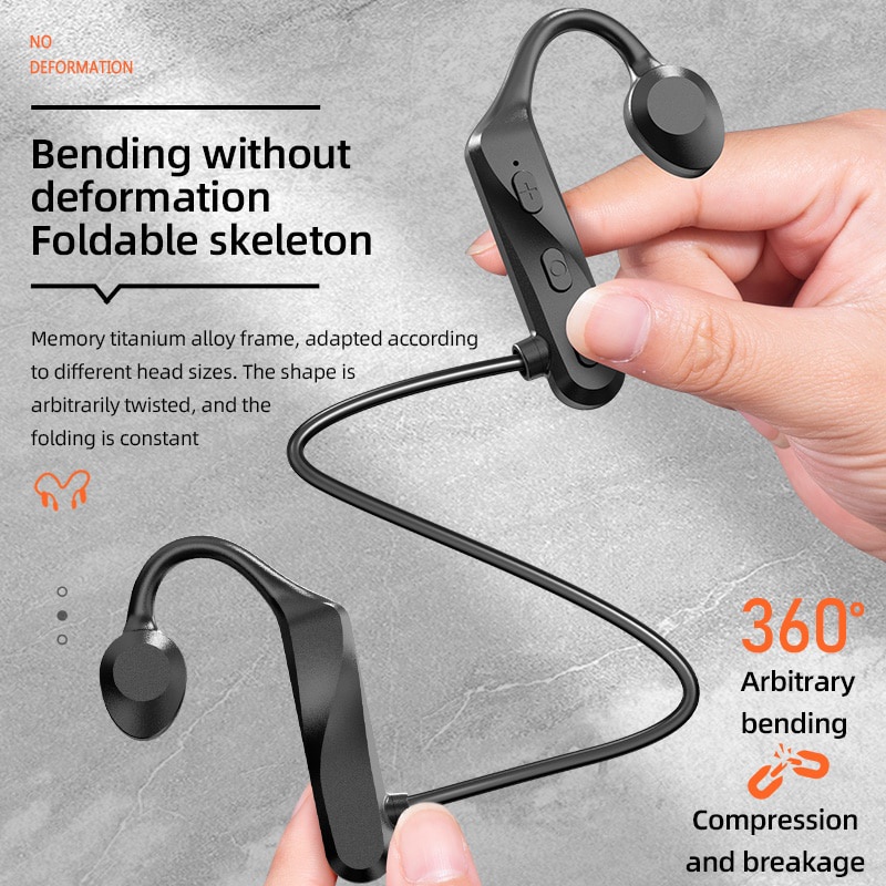 Tai Nghe Bluetooth Móc Vành Tai Tích Hợp Mic