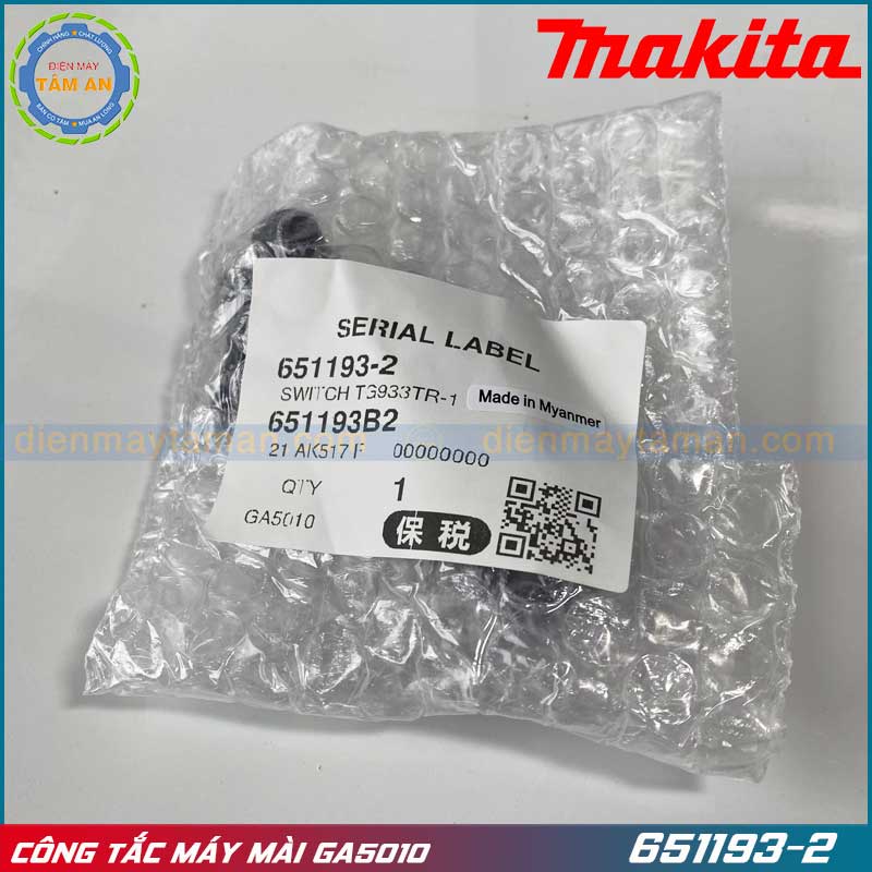 Công tắc máy mài 125MM 150MM GA5010 GA6010 Makita 651193-2
