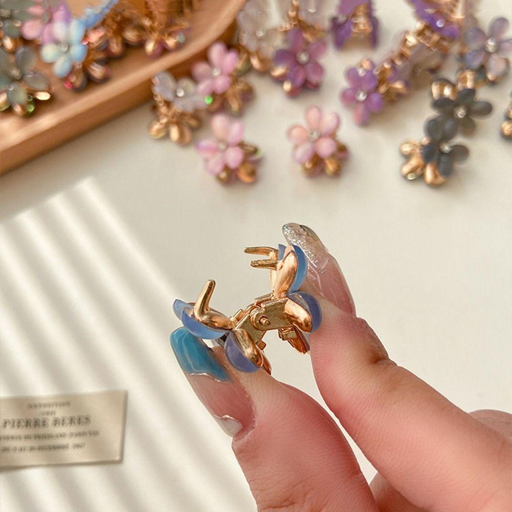 Kẹp Tóc Càng Cua Họa Tiết Hình Học Phong Cách Retro Tinh Tế Cho Nữ 2Lilife