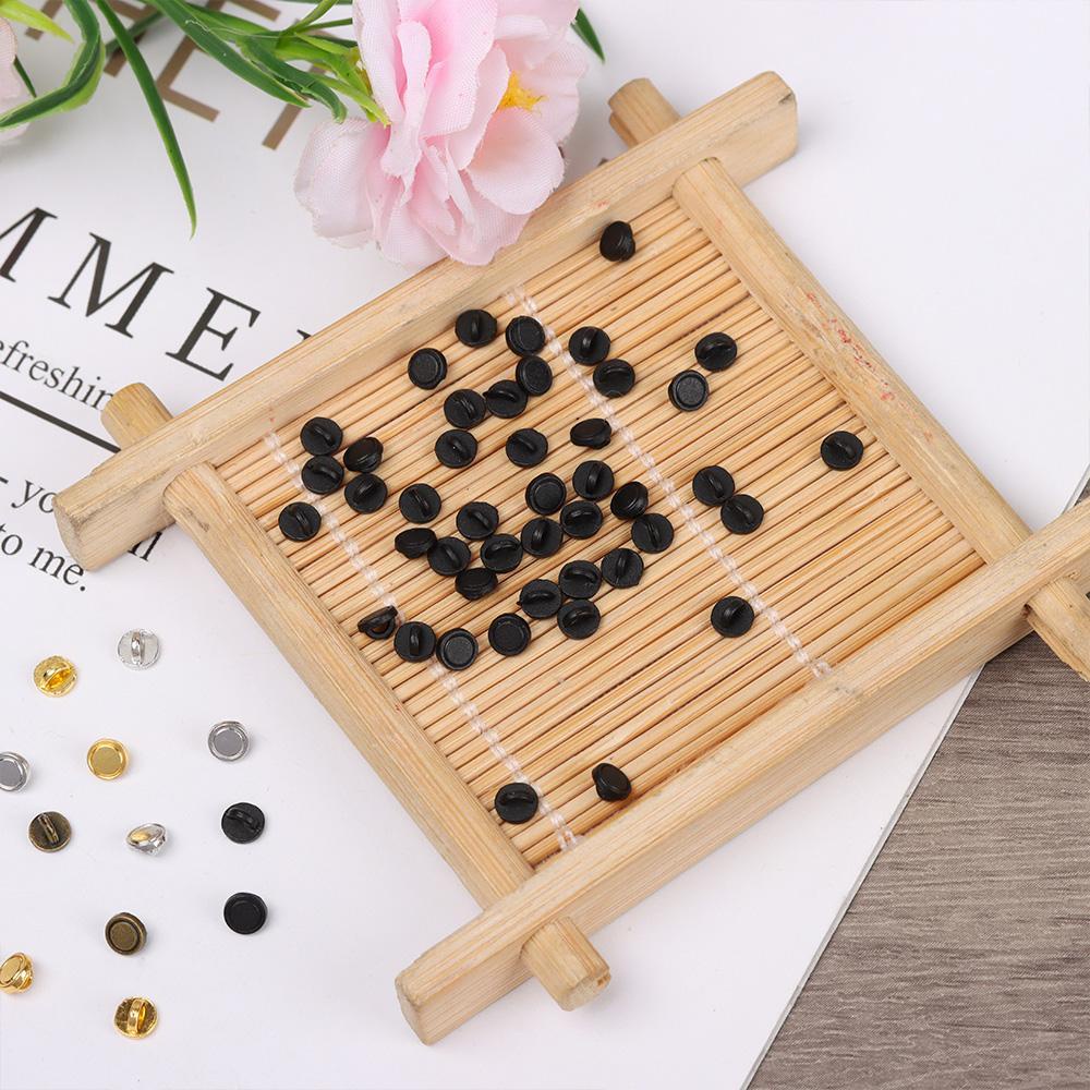 CHOOKEY Set 50 Nút Tròn Màu Trơn Dành Cho May Giày DIY