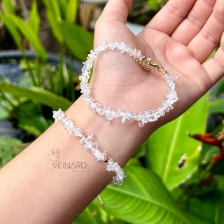 Vòng tay Thach Anh Trắng