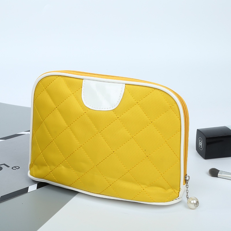 Túi Đựng Mỹ Phẩm Lingge Hình Bán Nguyệt Bằng Nylon Cầm Tay Khi Đi Du Lịch