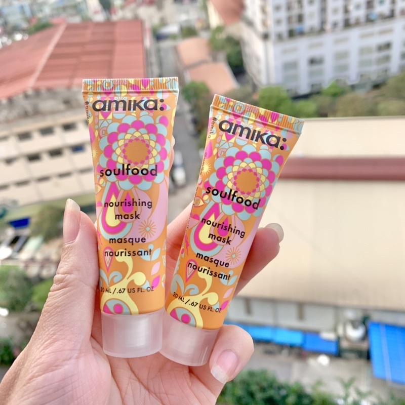 💟 Mặt nạ dưỡng tóc AMIKA dạng tuýp mini 20mL