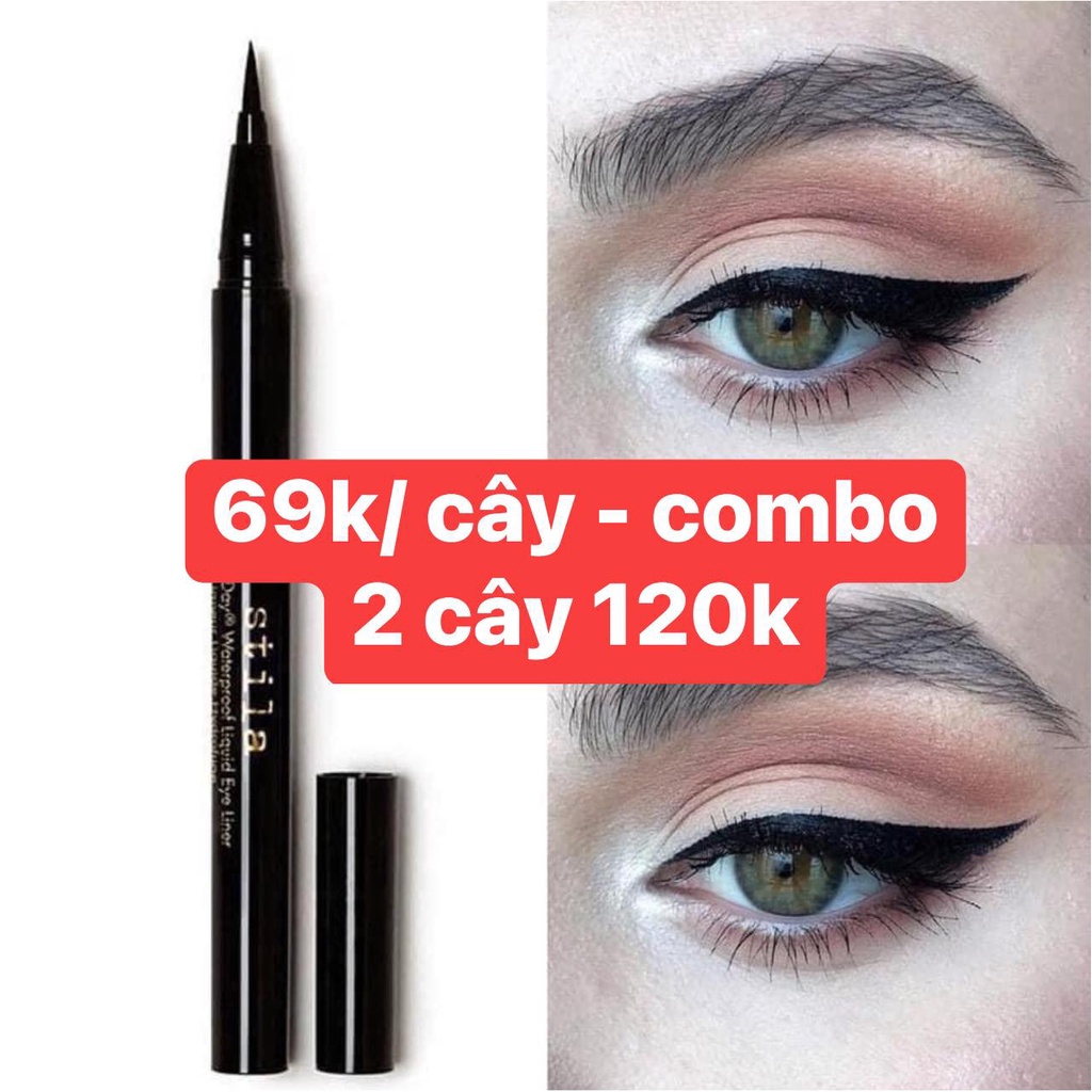 Bút kẻ mắt STILA màu Intense Black