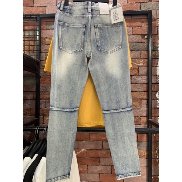 Quần jeans zipper G620 , vải denim cao cấp
