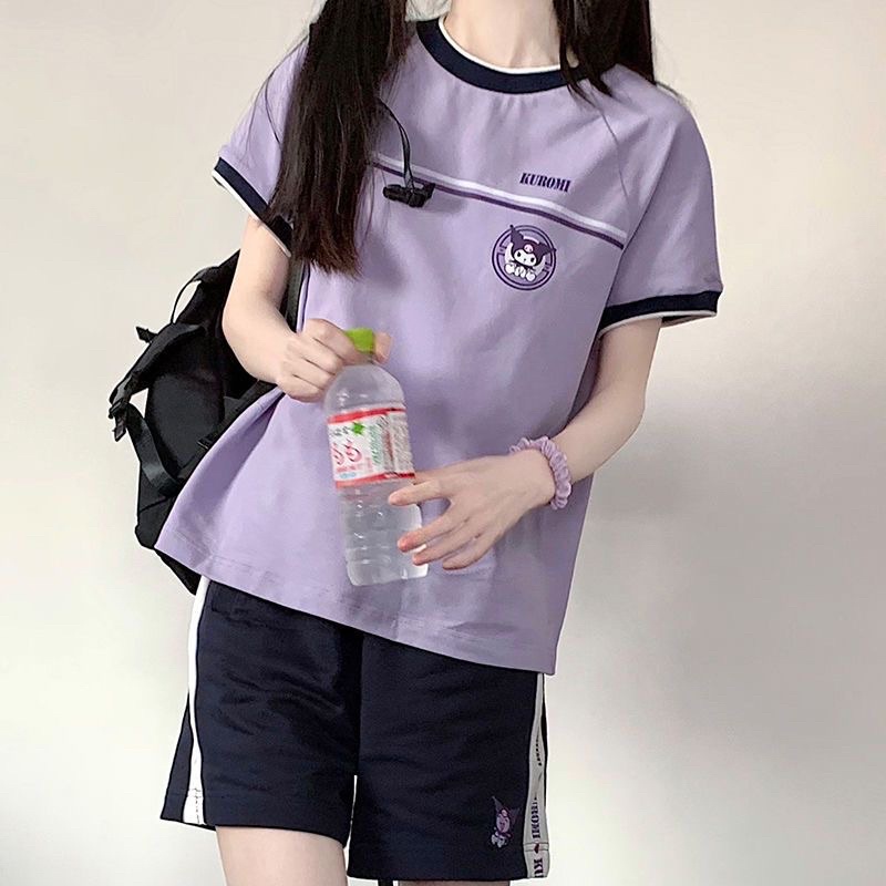 Bộ Đồ Thể Thao Kurumi Tím Xanh