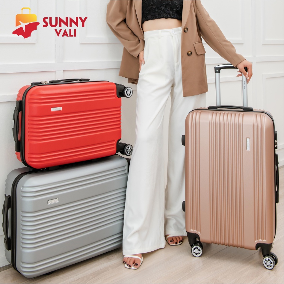 Vali thời trang, Vali SUNNY TONAGO - TG516 SIZE 24 Nhựa ABS Bền Đẹp bảo hành 2 năm