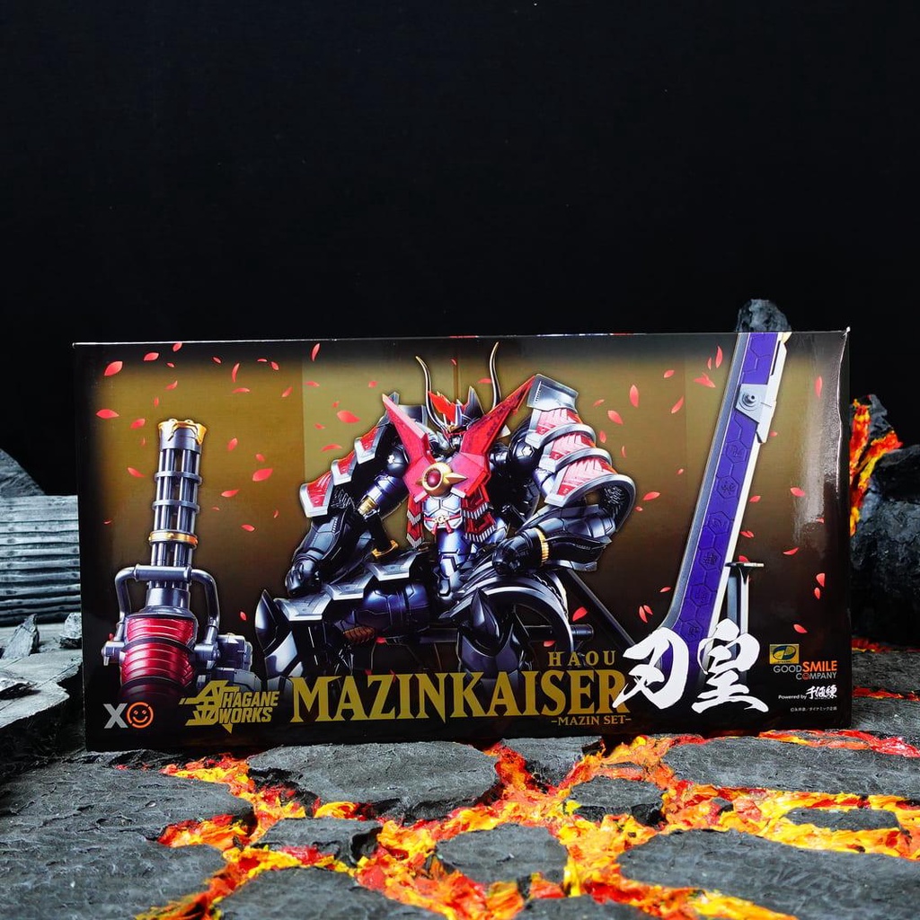 Mô hình Hagane Works Mazinkaiser Haou Mazin Set dòng Mazinkaiser 17cm Gamestop.vn MKGS01