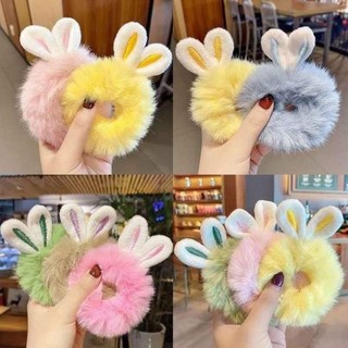 cột tóc lông tai thỏ dễ thương