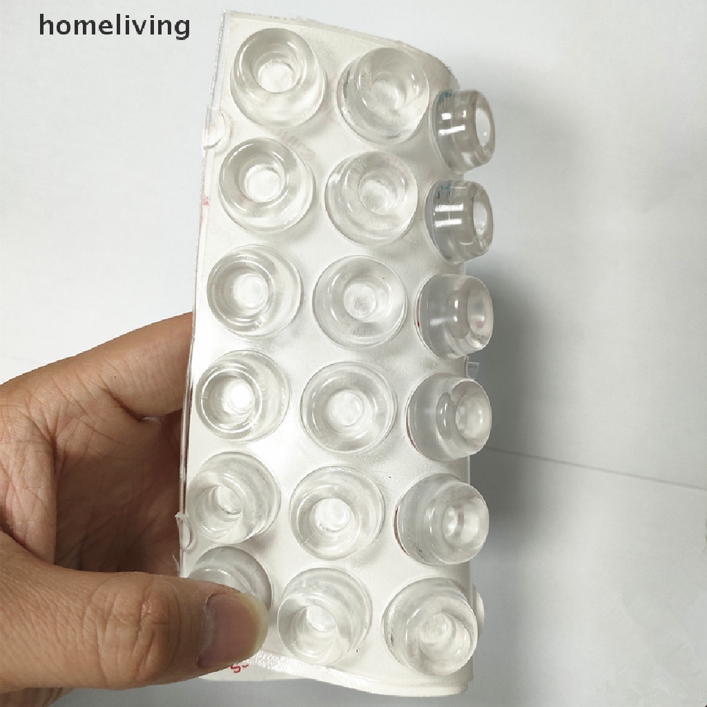 Bộ 12 Miếng Đệm Cao Su Silicone Trong Suốt Chống Va Đập