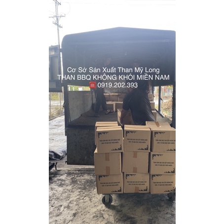 10KG - THAN SẠCH, THAN GÁO DỪA, THAN KHÔNG KHÓI BBQ