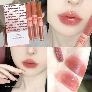 SET 03 THỎI SON KEM CAPPUVINI 2IN1