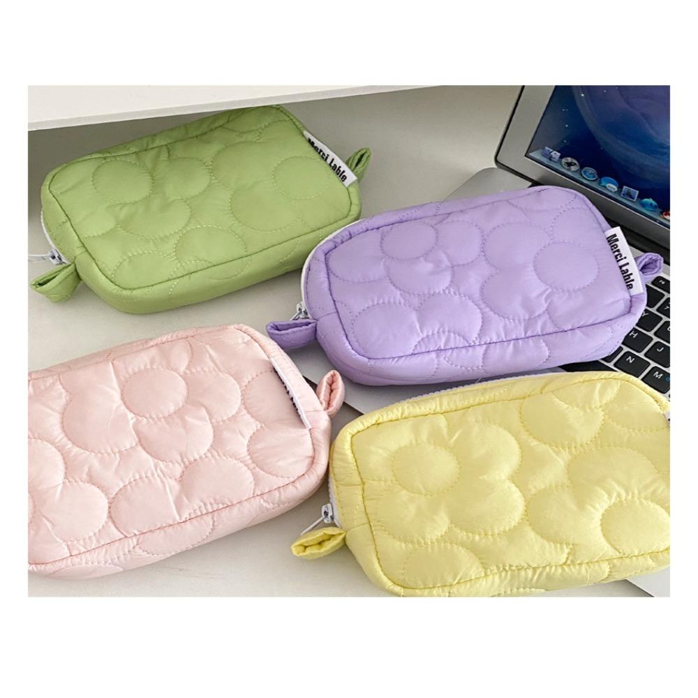 Túi Đựng Bút / Mỹ Phẩm Màu Sắc Ngọt Ngào Tiện Dụng Cho Học Sinh