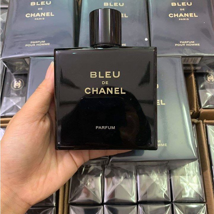 Nước hoa nam BLUE De Parfum 100ml Bản Thường Hộp Bleu Chanel chữ vàng in
