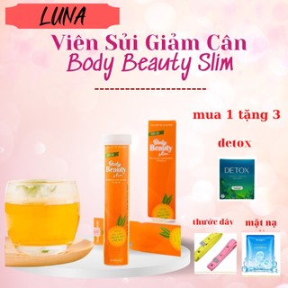 BODY BEAUTY SLIM - VIÊN SỦI GIẢM CÂN CẤP TỐC - AN TOÀN - TỰ NHIÊN ( HỘP 20 VIÊN)