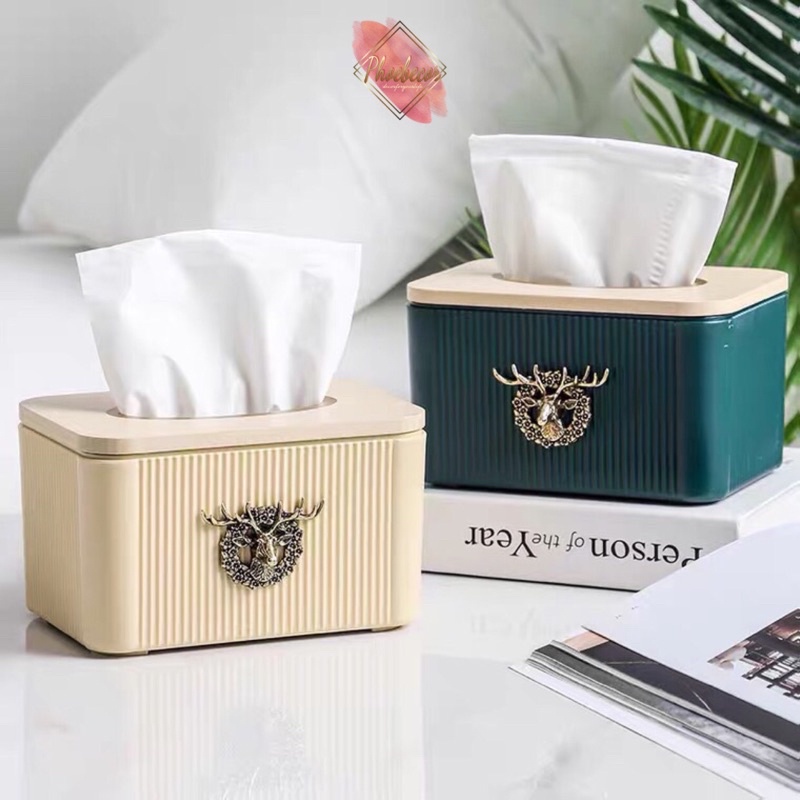 Hộp đựng giấy ăn hình hươu Cao Cấp, trang trí cực đẹp, sản phẩm rất đẹp và giá cực tốt.