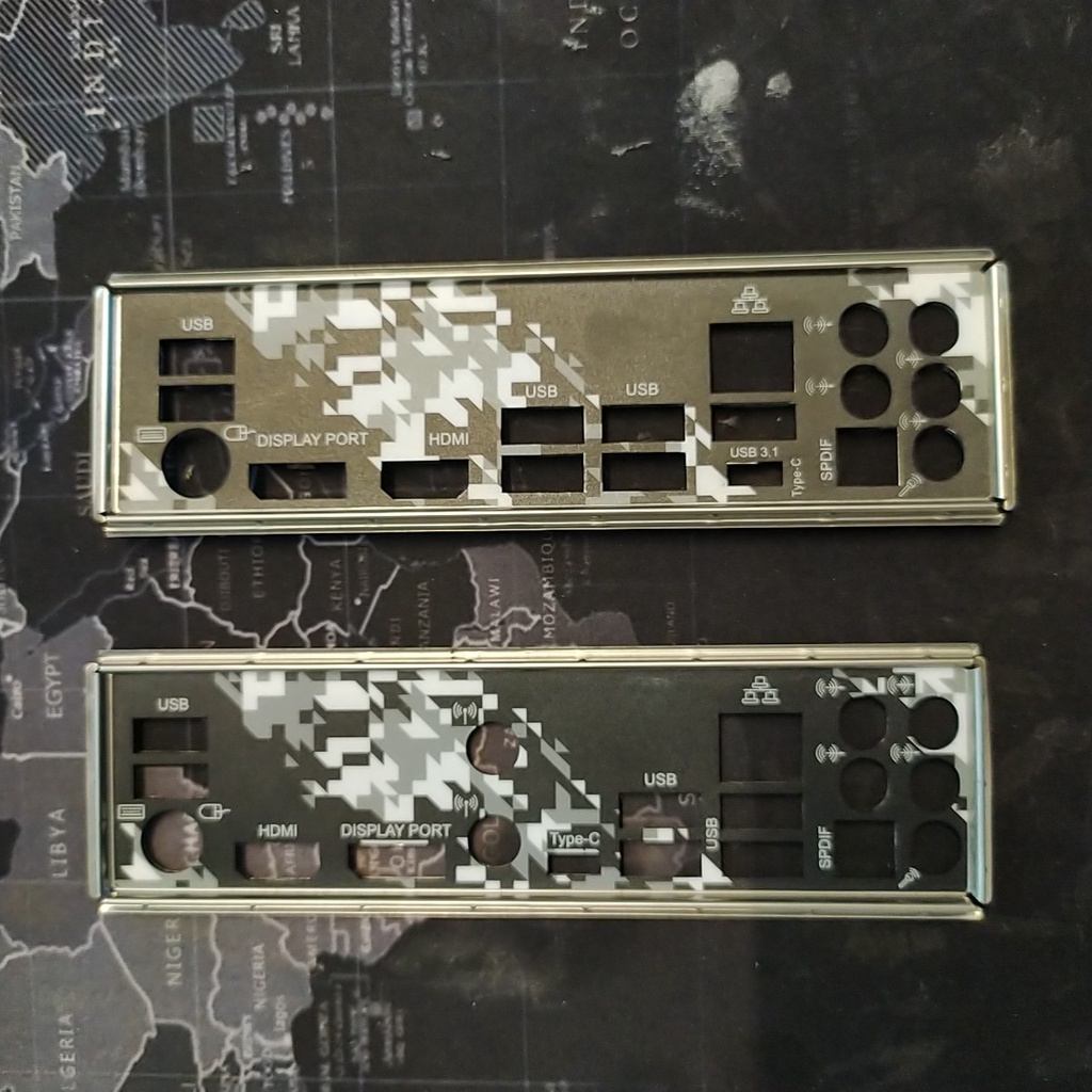 Chặn main ASROCK B450M Steel Legend. Miếng Fe ASROCK B450M Steel Legend hàng zin