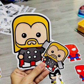 TEM STICKER Lớn Dán Xe, Nón Mũ Bảo Hiểm, Phòng Ngủ, Decal Bền Màu Chống Nước Chịu Được Nhiệt  - MinhTuDecal