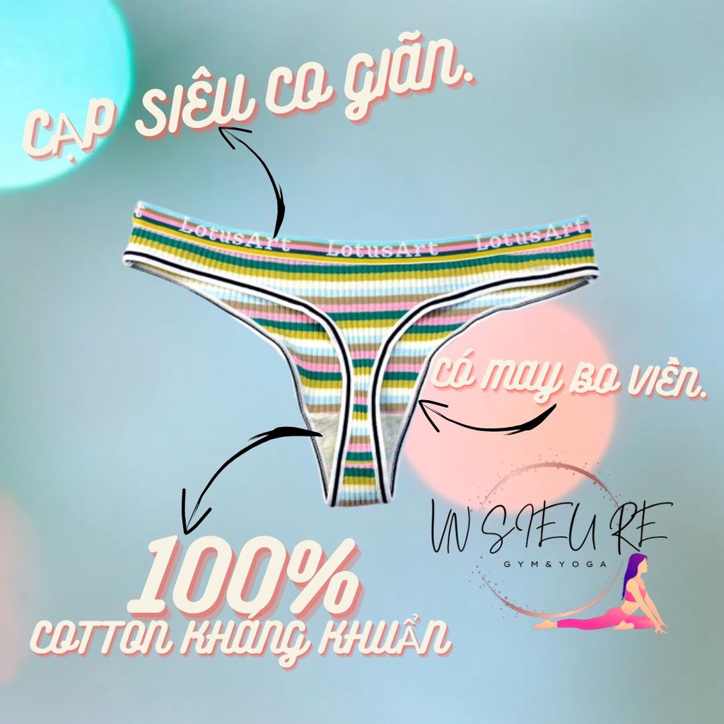 Quần lọt khe cầu vồng HOT