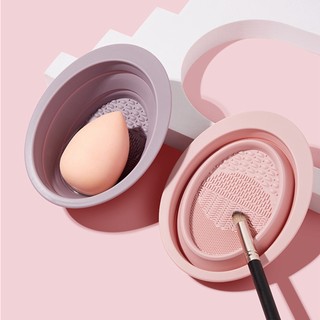 Miếng Silicone Vệ Sinh Cọ Trang Điểm