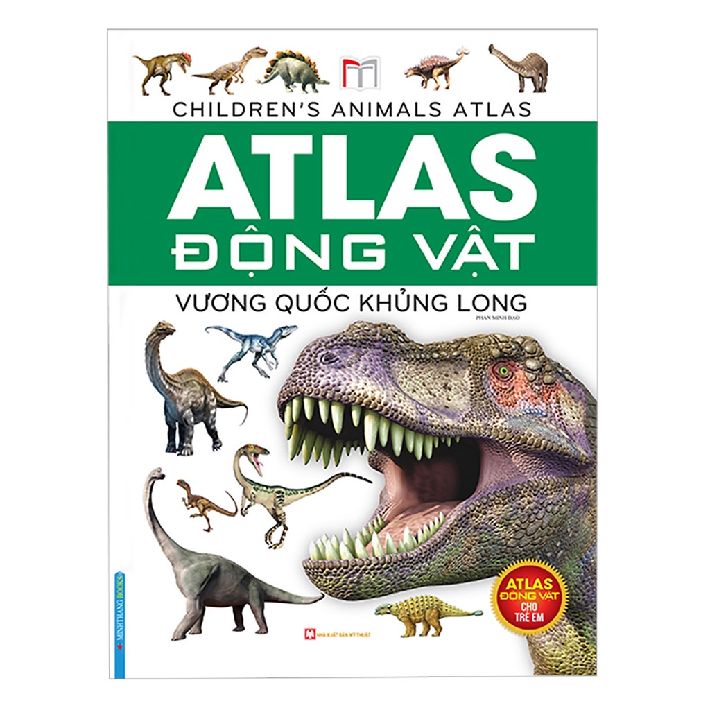 Sách 0 Atlas động vật - Vương quốc khủng long