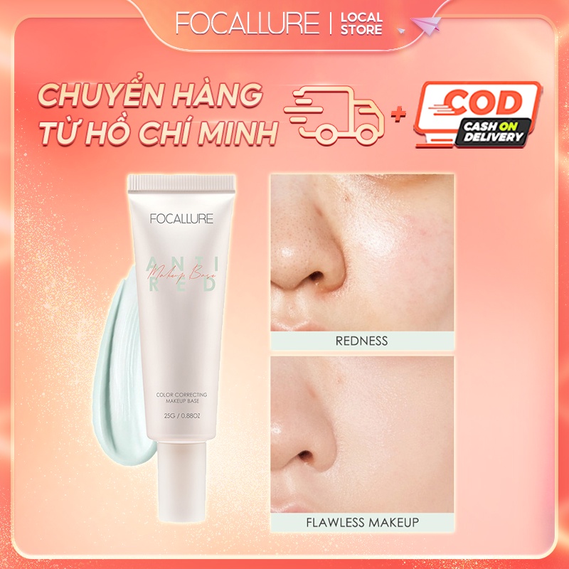 FOCALLURE Kem lót dưỡng ẩm lâu trôi 2 màu 25g