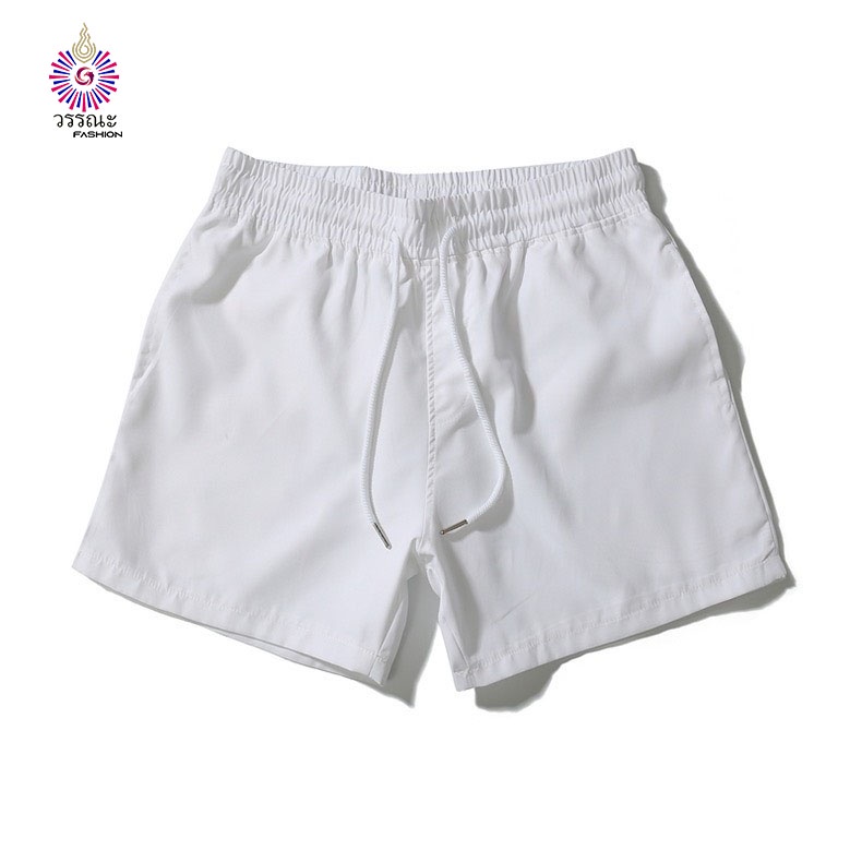 Quần Short Unisex Kaki Form Trên Gối Slimf Full Size