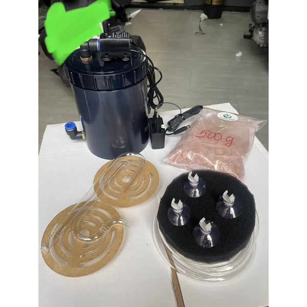 Lọc mini cho bể thuỷ sinh - F114 - Lọc thùng chế DIY