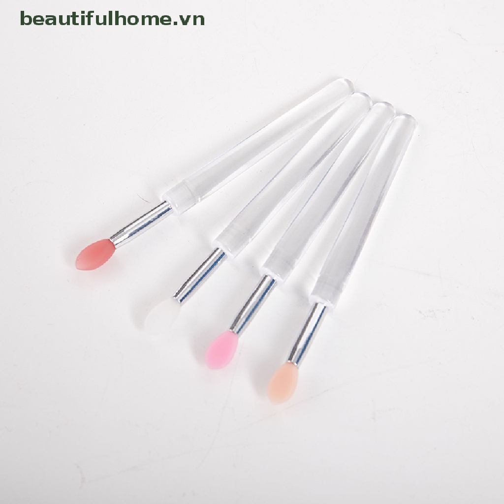 Set 1 / 5 Cọ Tô Son Môi Chất Liệu Silicone Tiện Dụng