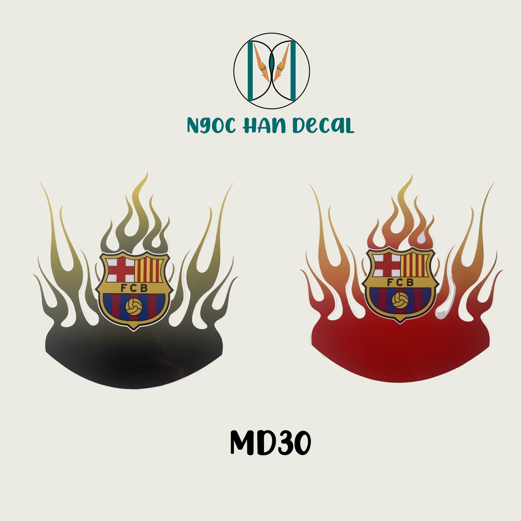 TEM DÁN MỎ DÈ XE MÁY30
