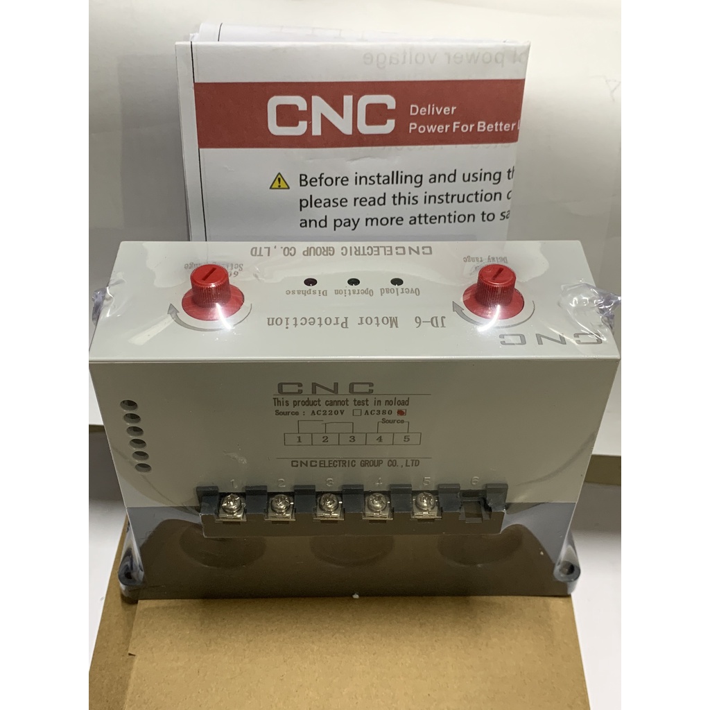 Rơ le bảo vệ động cơ JD-5 2-20A, 20-80A, 60-300A