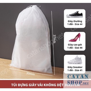 Túi đựng giày đa năng vải không dệt, miệng dây rút tiện lợi size to GD644-TuiRut