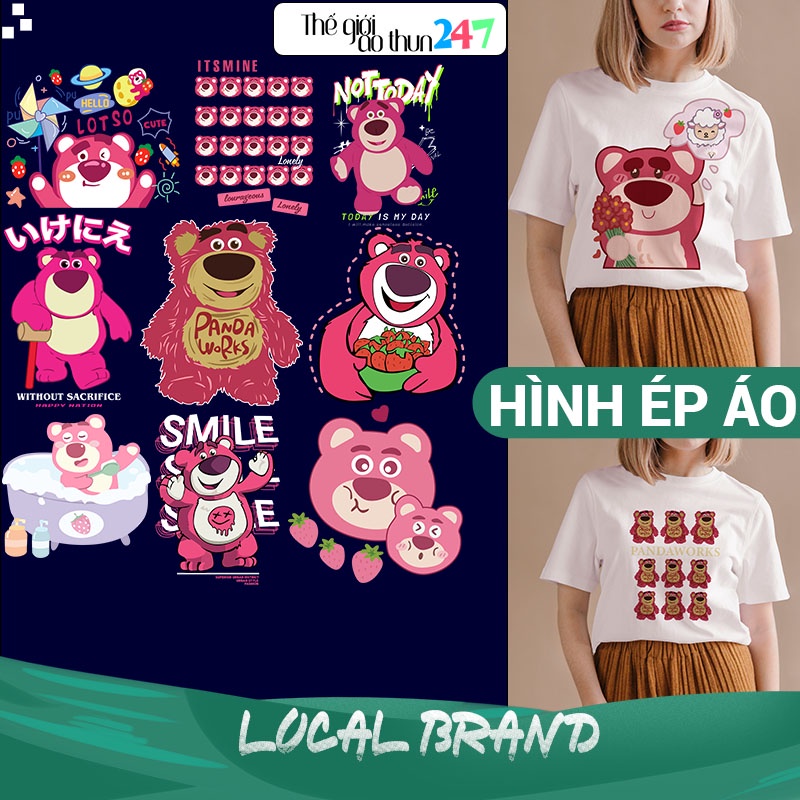 Hot Trend Gấu LotSo 9 ủi bằng bàn là, bàn ủi