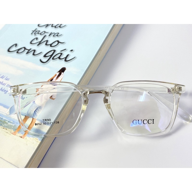 (TẶNG HỘP)Gọng kính cận có độ sẵn , cắt tròng kính cận viễn loạn theo yêu cầu- gọng vuông,tròn,mắt mèo- ĐEN TRẮNG