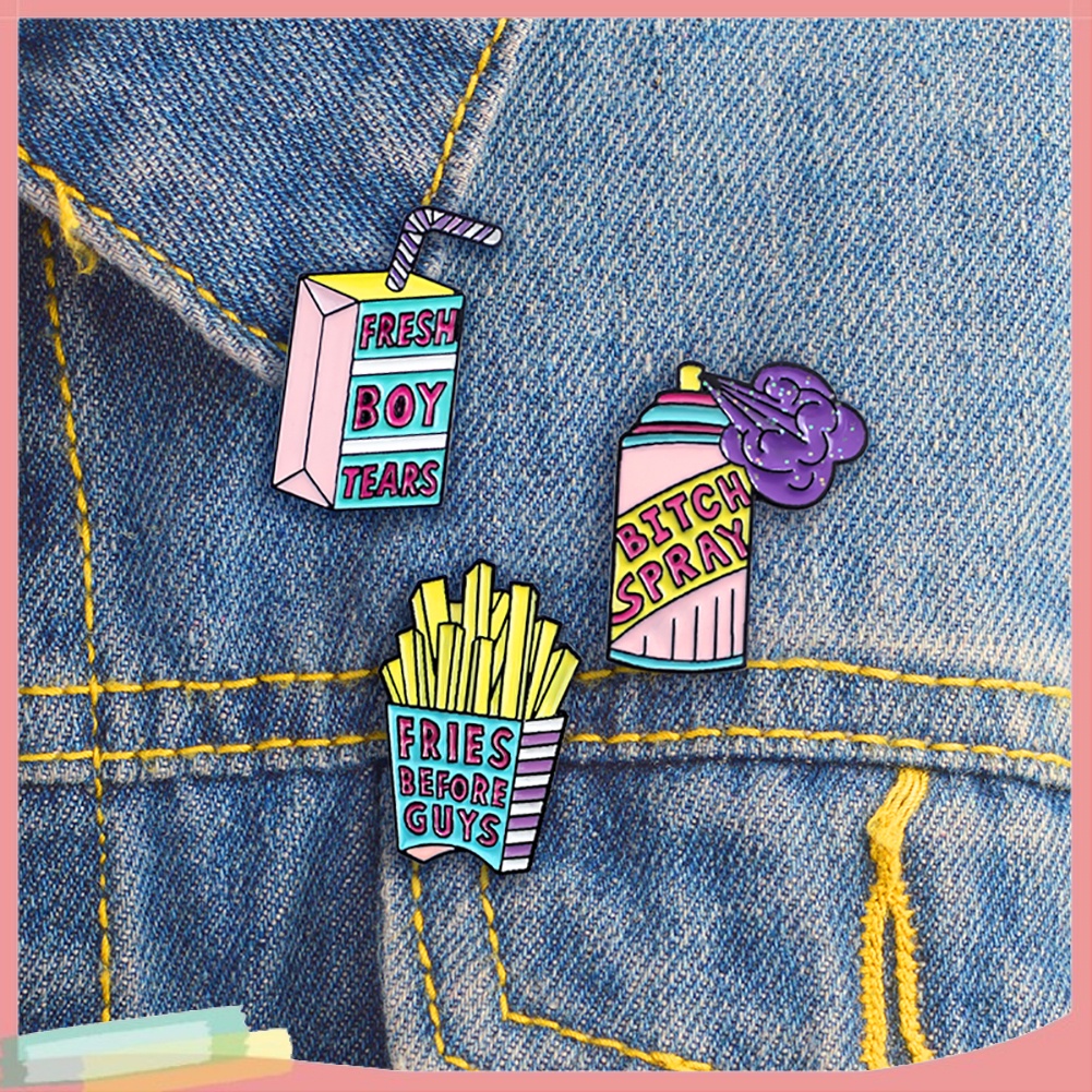 Ghim Cài Áo Hình Hoạt Hình Sáng Tạo