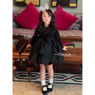 váy đen tầng ck cho bé
