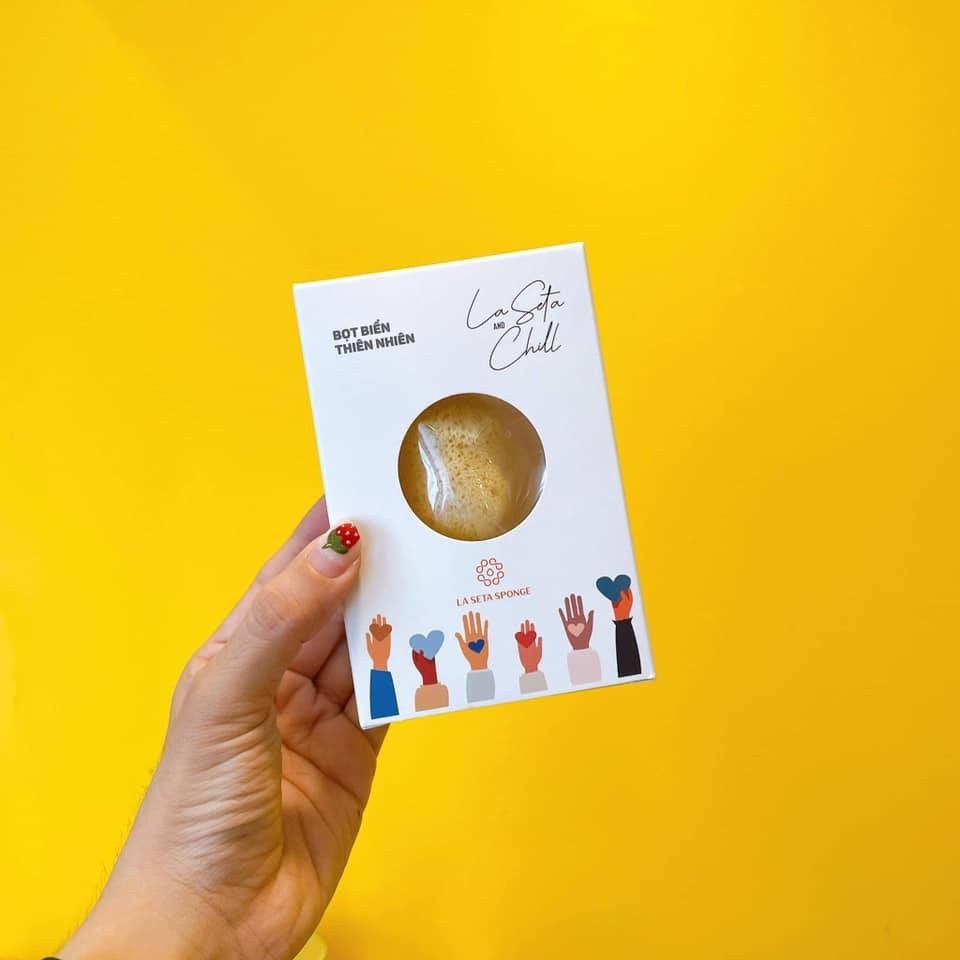 Bọt Biển Tắm Gội 100% Thiên Nhiên_YELLOW FLORIDA