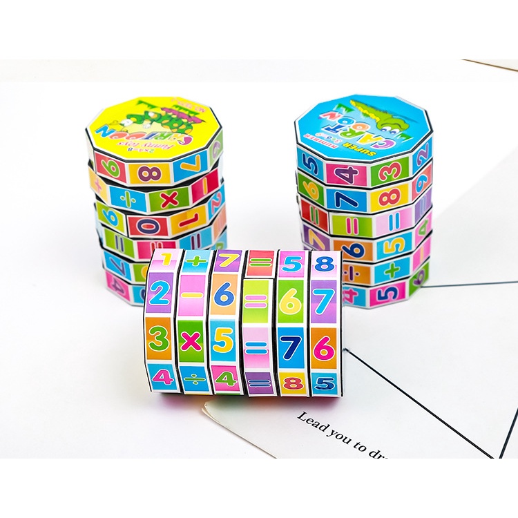 Đồ chơi Rubic xoay tròn học toán cho trẻ em Giúp bé học toán và rèn luyện trí nhớ