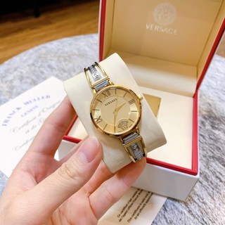 Đồng hồ nữ VS02 màu vàng gold 18K cao cấp fullbox DHN224