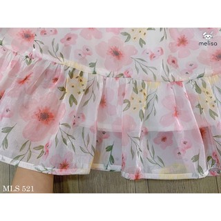 Đầm Melisa hoa đào