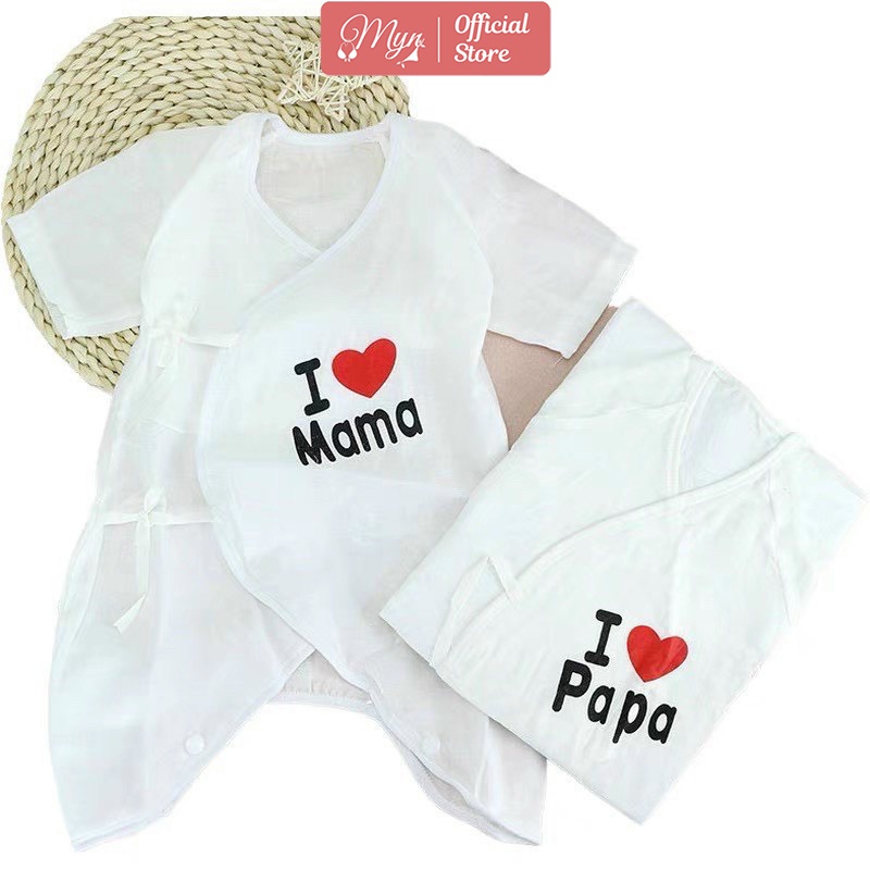 SỈ = LẺ Body cotton mềm mại cho bé 3-6 kg MYN_UNDERWEAR