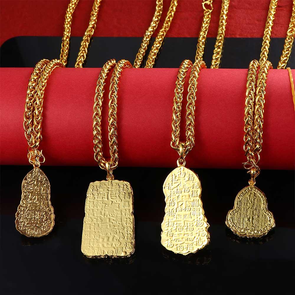 Vòng cổ Mặt Hình Xương Rắn Phong Cách Phật Giáo Trung Hoa Sang Trọng Thời Trang Cho Nam