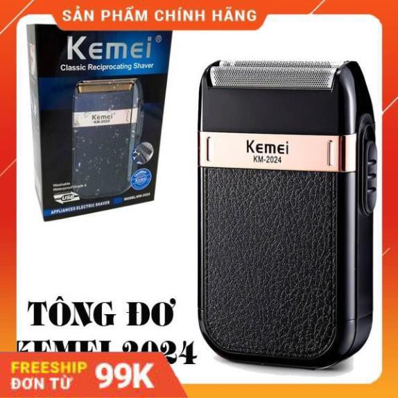 Máy Cạo Khô Siêu Sát Siêu Trắng KEMEI KM 2024 - Hàng Nhập Khẩu