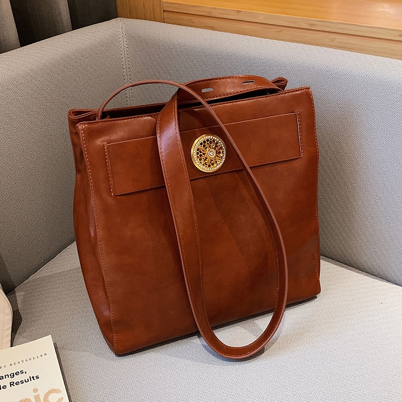 Túi Đeo Vai Cỡ Lớn Phong Cách retro Thời Trang Cho Nữ