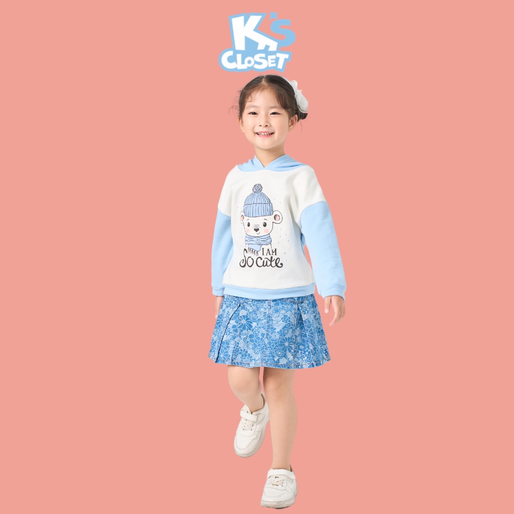 Áo Hoodie trẻ em K'S CLOSET (2 - 10 tuổi) K139TEF/ E038TWF TM