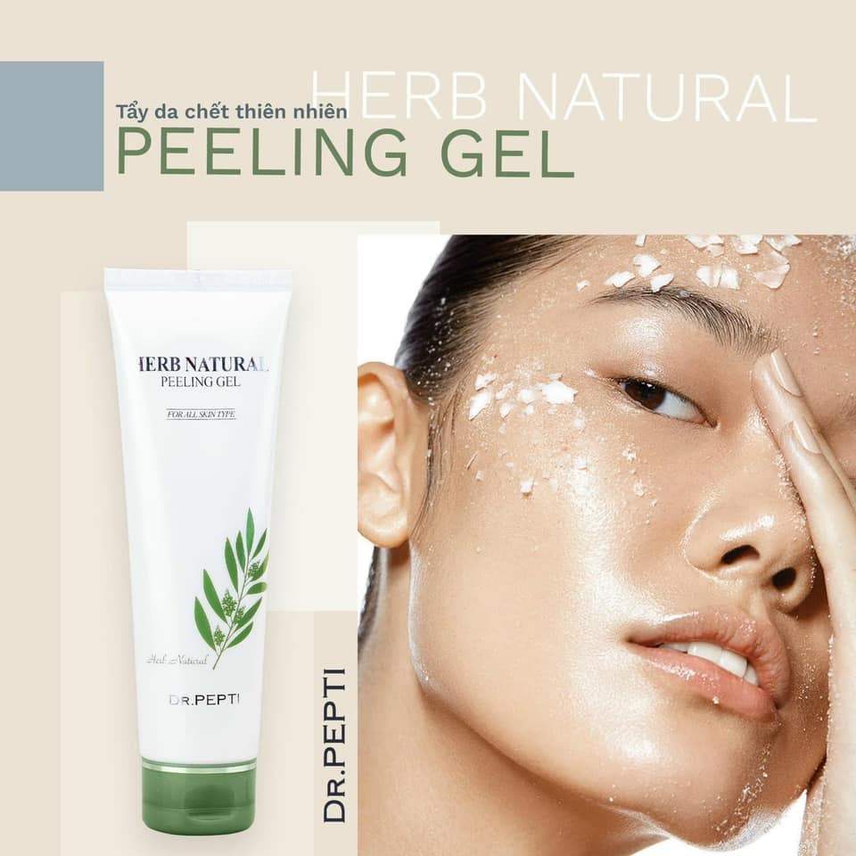Tẩy Da Chết Dr Pepti Herb Natural Peeling Gel 130ml