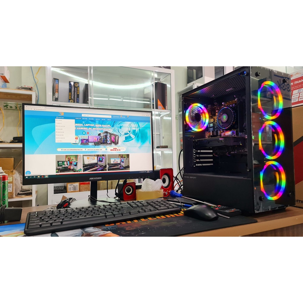 BỘ MÁY TÍNH BÀN CHƠI PUBG Mb GTA V LOL CF Siêu Bền