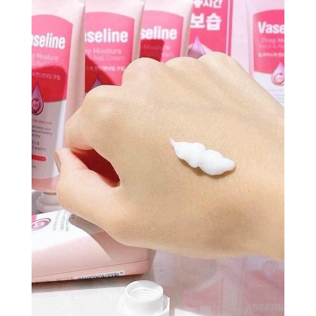 Kem Dưỡng Da Tay và Móng Tay Vaseline Deep Moisture Hand & Nail Cream