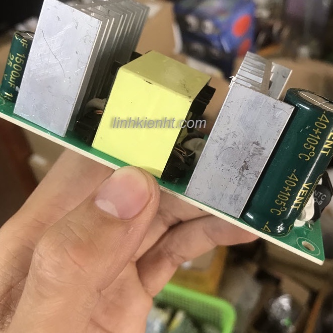 Mạch nguồn loa kéo 15V8A linh kiện 15V 8A mới nguồn loa kéo 15V